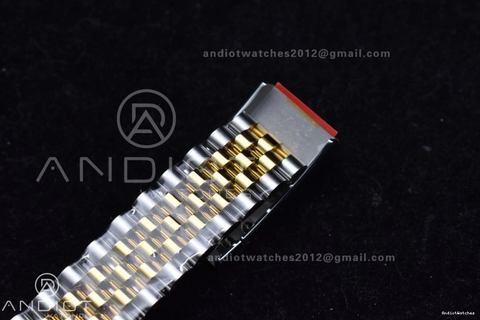 Dial Edition Bracelet YG Textured SS VS 126283rbr Steel 36 904L Jubilee Best 1:1 577 on Diamonds Comfortable DateJust VSF 0317